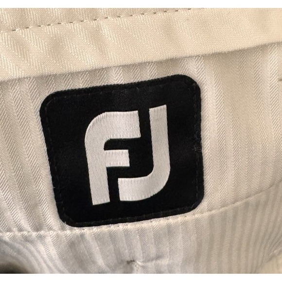 Footjoy Men's 40 (41) Chino Golf Shorts Performance Stretch Pockets Beige‎ Khaki - Picture 6 of 6